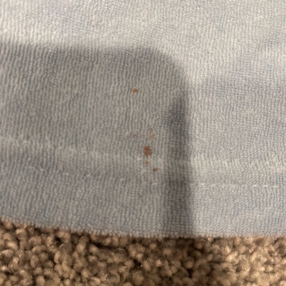 Light blue terry material forever 21 crop top - Picture 3 of 4